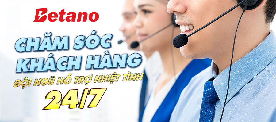 Chăm sóc khách hàng đội ngũ hỗ trợ nhiệt tình 24/7